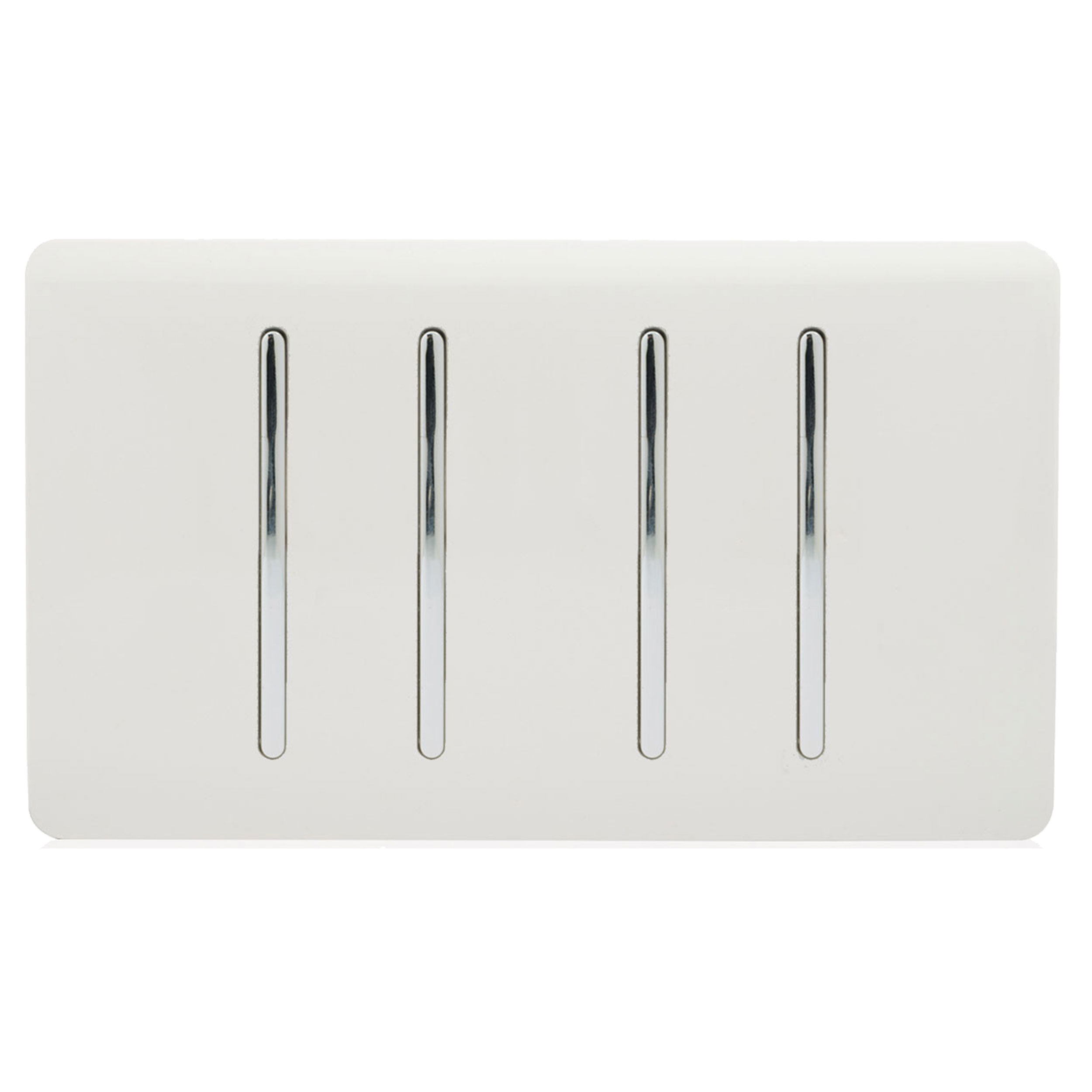 ART-SS2999WH  4 Gang (1x2 Way 3x3 Way Intermediate) Ice White